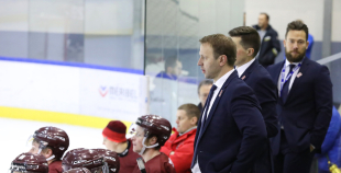 FOTO: Latvija - Kazahstāna (2:3 pēcspēles metienos)