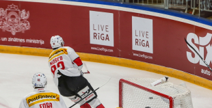 Latvijas izlase arī otrajā mačā piekāpjas Šveicei 