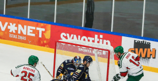 FOTO: "Kurbads" - "Liepāja/Optibet" (6:3)