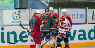 Latvijas inline hokeja izlase aizvada pirmo treniņu 