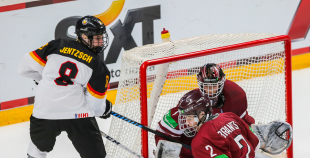 FOTO: Latvija - Vācija 3:1