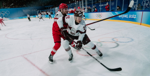 Latvijas hokeja izlase noslēdz olimpisko hokeja turnīru