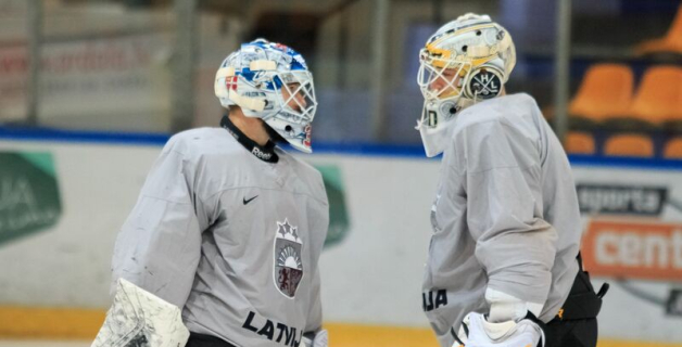 2015 Latvijas valstsvienības pirmais treniņš Liepājā