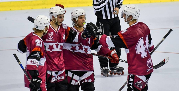 Begova “hattrick” nodrošina Latvijas inline izlasei otro uzvaru