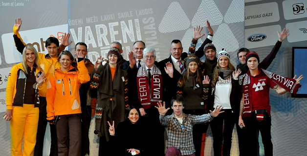 2013 Latvijas olimpiešiem jaunas formas