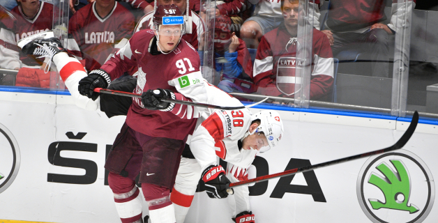 FOTO: Latvija - Šveice 1:3