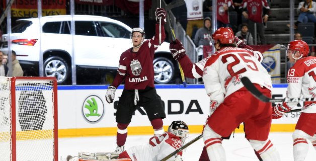 PČ: Latvija - Dānija 3:0