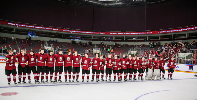 U18 izlase pieveic arī kazahus un čempionātu noslēdz ar perfektu bilanci