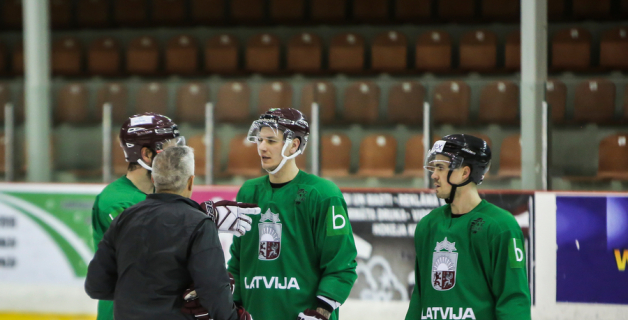 Hārtlija vadībā izlase gatavojas cīņai pret Kanādu