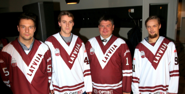 2016 Aizvadīta Latvijas izlašu preses konference, prezentēti valstsvienības jaunie pārbaudes spēļu krekli