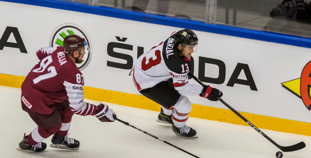 FOTO: Latvija - Kanāda (1:2 pag.)