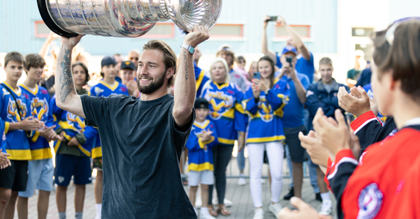 The Stanley Cup will be on display in Mārupe!